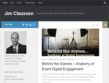 Tablet Screenshot of jimclaussen.com